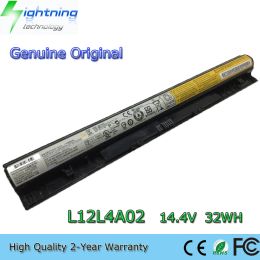 Batteries New Genuine Original L12L4A02 14.4V 32Wh Laptop Battery for Lenovo IdeaPad G400S G405S G510S G500S Z710 L12L4E01