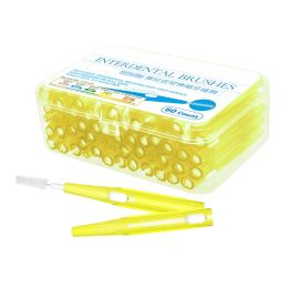 1 Box 0.6-1.5mm Interdental Brush Cleaning Tool Between Teeth Care Tool