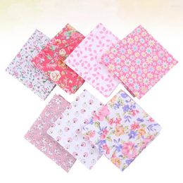 Table Cloth 2 Packs Knitting Supplies Accessories Pattern The Fabric DIY Printed Flower