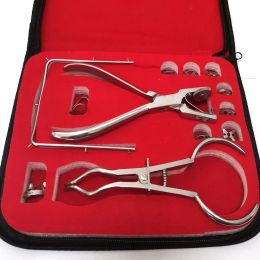 1 Set Dental Dam Hole Puncher Set Puncher Pliers for Dentist Dam Perforator Dental Rubber Dam Puncher Dental Orthodontic Tools