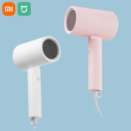 Dryers XIAOMI MIJIA Hair Dryer H101 Portable Professional Anion Hair Care Blower 1600W Strong Winds Quick Drying Travel Compact Folding