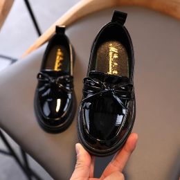 Sneakers Brand New Spring Autumn Boys Girls Children PU Leather Shoes Fringe Kid Oxford Brand Tassel Bow Flats Shoes Size 2636 D806