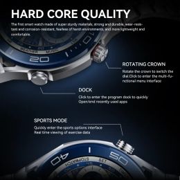 2023 New Men Smart Watch Ultimate with 3 Watchbands 1.52 INCH HD Screen Bluetooth Call NFC Waterproof Smartwatch For HuaWei IOS
