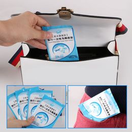 50 Pcs Portable Toilet Seat Covers Disposable Plastic Potty Seat Covers WC Pad