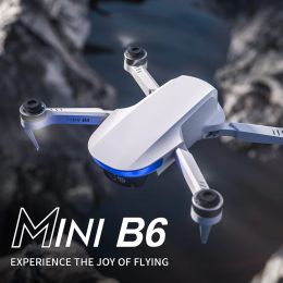 Drones New B6 4K HD Camera Folding Mini Drone Brushless Motor GPS 5G Optical Flow Positioning 2 Axis Mechanical Gimbal Quadcopter 153g