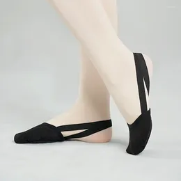 Stage Wear Women's Half Sole Ballet Shoes Casual Elastic Band Dance Rhythmic Gymnastics Lightweight Comfortable