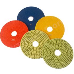 8Inch/200mm Wet Use Diamond Polishing Pad Soft Abrasive Pads For Marble Concrete Granite Stone Grinding Wheel Sanding Disc