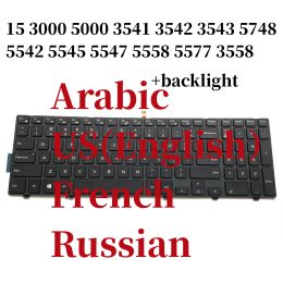 Keyboards 100%new For Dell Inspiron 15 3000 5000 3541 3542 3543 5748 5542 5545 5547 5558 5577 laptop keyboard NSKLR0BW LR0BC