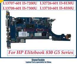 Motherboard L13708601 L13687601 L32726601 L13707601 L13710601 for HP EliteBook 830 G5 Laptop Motherboard 6050A29230901MB I3 I5 I7