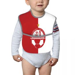 Hapoel Beer Sheva Baby Bibs for Baby Boy or Girl, Adjustable Bib Baby and Toddler Bib for Eating, Waterproof Fabric