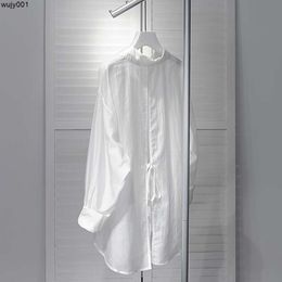 Thin White with Loose Summer Design Slightly Transparent Chiffon Shirt Cardigan
