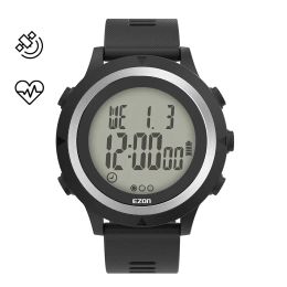 Men's GPS Sport Digital Watch with Optical Heart Rate Monitor Pedometer Calorie Counter Chronograph 50M Waterproof