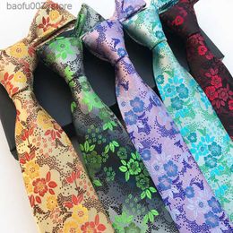 Neck Ties Necktie mens Colour warp new polyester high weft densityQ