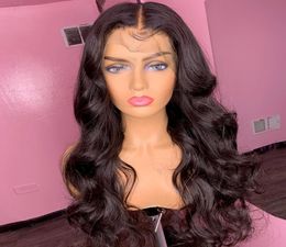Lace Front Human Hair Wigs Brazilian Body Wave Pre Plucked Wigs For Women 30Inch 150 Glueless Lace Frontal Wig Transparent1232318