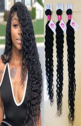 Unprocessed Brazilian Human Hair Bundles with Closure Straight Body Wave Virgin Hair Bundles with Frontal Deep Wave 360 Frontal Wa3701936