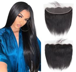 11A Bella Hair 13x4 Natural Color Brazilian Silky Straight Lace Frontal Closure PrePlucked Pieces 100 Human Hair Extension Full 6980155