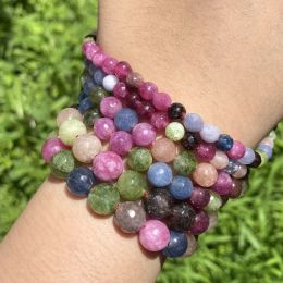 Natural Stone Beads 45 Styles Colorful Crystal Glass Jades Agate Beads Jewelry Making Findings DIY Handmade Bracelet Accessories