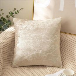 Pillow SEIKANO Velvet Cover Super Soft For Sofa Living Room Nordic Luxury Pillowcase 45x45 Home Decor Throw