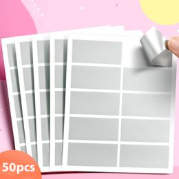 50pcs Scratch Off Labels Sticker for Party Activity Favours Stationery Sticker