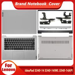 NEW For Lenovo IdeaPad S340-14 S340-14IWL S340-14API 2019 Laptop LCD Back Cover/Front Bezel/Keyboard/Palmrest/Bottom Case Silver