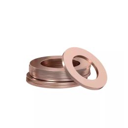 10 Pcs of M3/4/5/6/8/10/12/14/16/18/20/22/24/27/30/33/36/42/45/48/50/60mm Copper Washer Solid Gasket Sump Plug Oil Seal