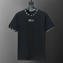 Дизайнерские мужские половые футболка черно-белая бежевая клетчатая полоса