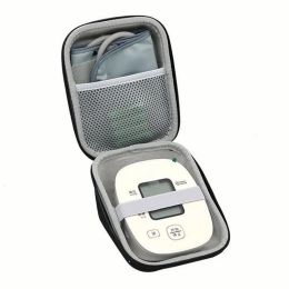1 Pcs EVA Hard Case For Upper Arm Blood Pressure Monitor Portable Travel Carrying Protective Bag Storage Case