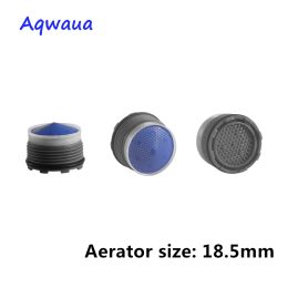 Aqwaua Faucet Aerator Crane Spout Bubbler Philtre for Kitchen for Bathroom Faucet Hide-in Core Part 18.5 MM Water Saving 8L/m