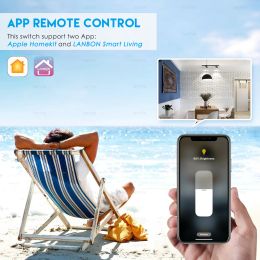 Smart Wifi Dimmer Switch Work with Apple Homekit LCD Screen Touch Panel Energy Monitor EU US 220V 110V Support Alexa Google Home