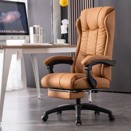 Luxury Ergonomic Chairs Relaxing Modern Swivel Footrest Chair Executive Lounge Recliner Italian Sedie Da Ufficio Home Furniture