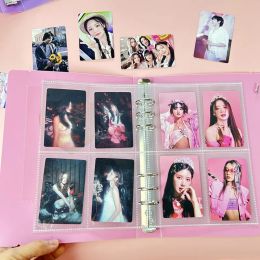 A5 Photocard Binder Cover Kpop Photo Album Simple Card Binder Collect Book Loose-leaf Photocard Album Kpop Card Binder