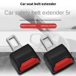 1/2Pcs Car Seat Belt Clip Extender Safety Seatbelt Lock Buckle Plug Thick Insert Socket Extender Safety Buckle Car Accessories