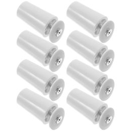 8/4/2Pcs Curtain Blinds For Windows Buffer Stopper Roller Shutters Repair Parts White Aluminum Alloy