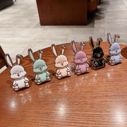 Backstick phone case holder, popular internet celebrity holder, push-pull hardware rod, desktop lazy rabbit holder