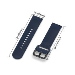 20mm Watch Band Bip 3 Pro Strap Silicone Wristband Bracelet For Huami /Bip Lite/Bip 1S/3/GTR 42mm