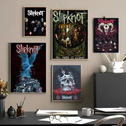 1pc Slipknot Poster Paper Print Home Bedroom Entrance Bar Cafe Art Painting Decoration