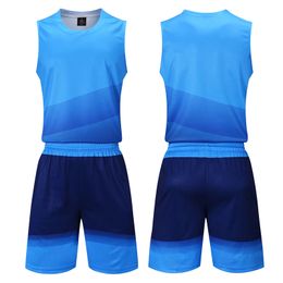 Customize Basketball Jersey Sets For Men Sports Clothing College basketball Uniforms Breathable Men Training basketball jerseys