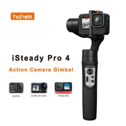 Gimbals Hohem iSteady Pro 4 Pocket Camera Gimbal Stabiliser 3Axis AntiShake Handheld Gimbal for Gopro Hero 10 9 8 7 6 Osmo Action