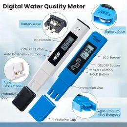 Digital PH And TDS Meter Combo, TDS EC Temperature Meter, PPM Water Quality Test Kit For Drinking Water, Swimming Pool Durable