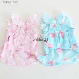 Dog Apparel Dog Apparel New Cat Dress Tutu Lace Bow Watermelon Design Pet Puppy Skirt Spring/Summer Clothes Outfit 5 Sizes 2 Colorvaiduryd L46
