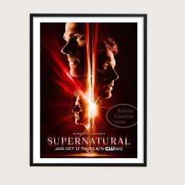 Supernatural Poster Classis Tv Show Artwork Canvas Painting and HD Print Picture for Modern Bedroom Coffee House Bar Home Decor