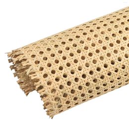 Decorative Figurines Indonesian Plastics Rattan Webbing For Cane Projects Woven Open Mesh Roll Furniture Decoration Repair Tools