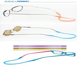 7pcs Kids16 adult 21cm elastic silicone glasses string eyeglasses cord sporty glasses string rope 14cm or 21cm lengthen style 5768520