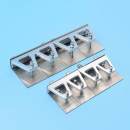 1Pair Trim Tab Plate for Marine Thickened Big/Middle Metal Trim Flaps Spare Parts for RC Petrol/Electric Boat/Marine