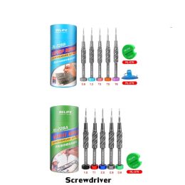 RELIFE RL-728A RL-728B 2D Sturdy Repair Screwdriver Set for Mobile Phone and Laptop Strong Magnetic Bolt Driver Tools