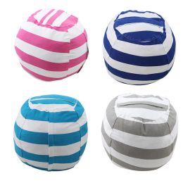 Stuffable Animal Toys Stuffed Children Kids Plush Toy Storage Bean Bag Storange Rangement Travel Clothes Organizer Zipper