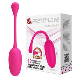 Pretty Love 12 Speed Bullet Vibrator for Women Waterproof Clitoris Stimulator Dildo sexy Toys Woman Products