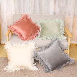 Pillow Fashion Velvet Throw Case Cafe Home Decor Cover Pillowcases