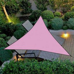 4X4X4M Triangle Shade Sail Outdoor Waterproof Sunshade Sun Shade Sail Awning Sun Shading Balcony Yard Sail Sun Awnings