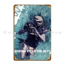 Perfect Gift For American Football Arizona Fans Metal Plaque Poster Garage Bar Mural Painting Custom Tin Sign Poster